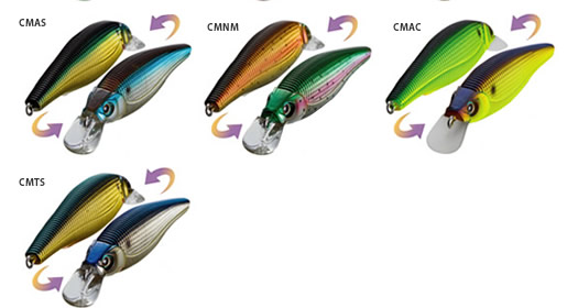  color SASHIMI JERKBAIT (F)/(SP) (WITHOUT FEATHER)